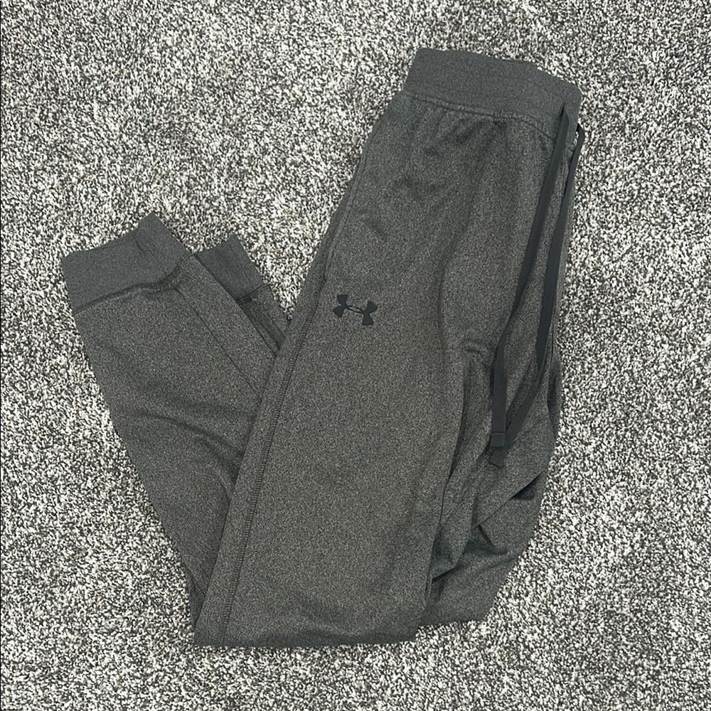 Under Armour Gray Sweatpants Tapered Fit